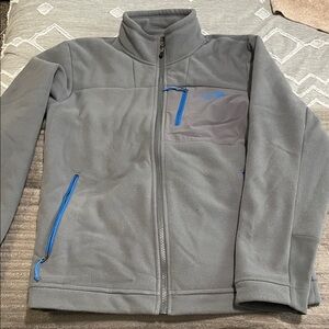 The North Face Men’s Gray Performance Fleece Jacket Size Small